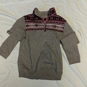 1/4 zip fall/winter sweater